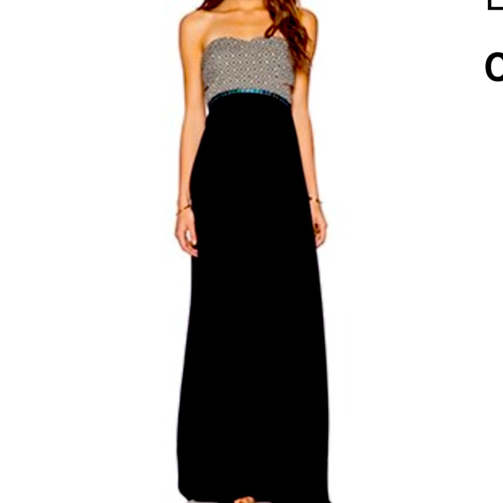 Lovers + Friends Black maxi dress